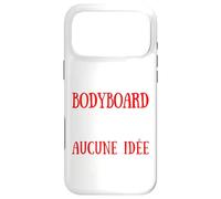 Carcasa para iPhone 17 Pro MAX Un día sin Bodyboard es como No Ninguna Idea