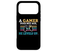 Carcasa para iPhone 17 Pro MAX Un Gamer no envejece Sube de Nivel lujuria Gaming