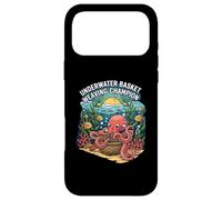 Carcasa para iPhone 17 Pro MAX Underwater Basket Weaving Champion Octopus Funny