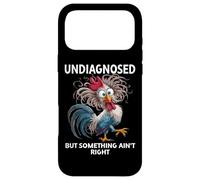Carcasa para iPhone 17 Pro MAX Undiagnosed But Something Aint Right Funny Chicken Coworker