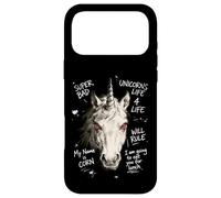 Carcasa para iPhone 17 Pro MAX Unicornio Ojos Rojos Mal Estilo Callejero Vibraciones