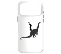 Carcasa para iPhone 17 Pro MAX Unicycle Unicyclist Ciclismo Bicicletas Dinosaurios Unicycle