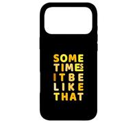 Carcasa para iPhone 17 Pro MAX University Varsity-Gold It Do Be Like Though Yellow