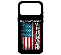 Carcasa para iPhone 17 Pro MAX US Coast Guard Veteran American Flag Patriotic Veterans Day