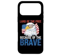 Carcasa para iPhone 17 Pro MAX USA Eagle Land of The Free Because of The Brave 4 de Julio