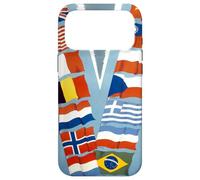 Carcasa para iPhone 17 Pro MAX 'V' de la Victoria en Banderas aliadas (1942-1945)