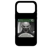 Carcasa para iPhone 17 Pro MAX Va, mpire Hay Movimiento en tu Puerta Principal Halloween Horror