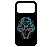 Carcasa para iPhone 17 Pro MAX Valhalla Wolf Mask Odin Runes Norse Compass Viking