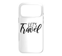 Carcasa para iPhone 17 Pro MAX Vamos a Viajar Divertido Dicho para Cualquier Persona Que necesite Escapar