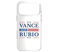 Carcasa para iPhone 17 Pro MAX Vance Rubio 2028 President JD Vance 2028 Marco Rubio 2028