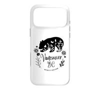 Carcasa para iPhone 17 Pro MAX Vancouver BC Bear & Flowers Nature At Your Door Design