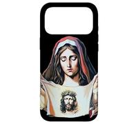 Carcasa para iPhone 17 Pro MAX Velo de Santa Verónica Cara Santa Devoción Católica Santo Nombre Jesús