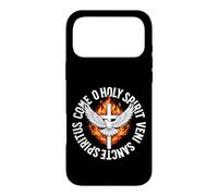 Carcasa para iPhone 17 Pro MAX Ven Espíritu Santo Veni Sancte Spiritus Pentecostés Católico