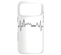 Carcasa para iPhone 17 Pro MAX Venecia Skyline Latido del Corazón Italia Amo Venezia
