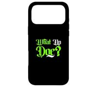 Carcasa para iPhone 17 Pro MAX Verde Color What Up Doe? Gráfico Verde