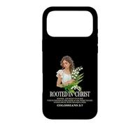 Carcasa para iPhone 17 Pro MAX Verso bíblico Cristiano de Rooted In Christ Lovely Lady & Lilly