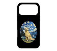 Carcasa para iPhone 17 Pro MAX Vestido de Noche Estrellada y Vestido de Van Gogh Labrador Yellow Lab