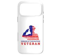 Carcasa para iPhone 17 Pro MAX Veterano - Heroes of This Nation (Patriota del Ejército de Estados Unidos)