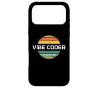 Carcasa para iPhone 17 Pro MAX Vibe Coder - Puesta de Sol Retro Vintage