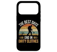 Carcasa para iPhone 17 Pro MAX Vida de Detectorista The Best Days End In Dirty Clothes