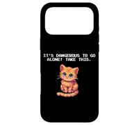 Carcasa para iPhone 17 Pro MAX Video Gamer Dangerous Orange Tabby Cat Lover