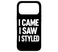 Carcasa para iPhone 17 Pro MAX Vine. Vi. Yo estilizé. Peluquero Divertido