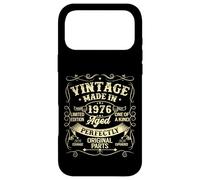 Carcasa para iPhone 17 Pro MAX Vintage 1976 Made Or Born In 1976 Original Parts Birthday