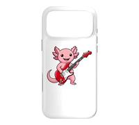 Carcasa para iPhone 17 Pro MAX Vintage Axolotl Punk Music Playing Guitar