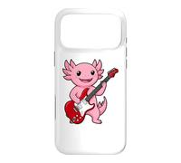 Carcasa para iPhone 17 Pro MAX Vintage Axolotl Punk Music Playing Guitar