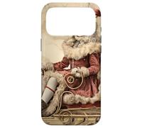 Carcasa para iPhone 17 Pro MAX Vintage Christmas Santa Sleigh For Winter Lover Cute Xmas