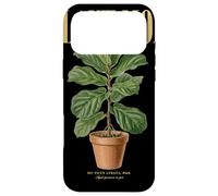 Carcasa para iPhone 17 Pro MAX Vintage Fiddle-Leaf Higuera Planta Mamá Naturaleza Flora Jardinero