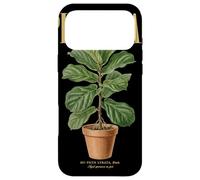 Carcasa para iPhone 17 Pro MAX Vintage Fiddle-Leaf Higuera Planta Papá Naturaleza Flora Jardinero