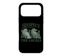 Carcasa para iPhone 17 Pro MAX Vintage Florida Respect The Locals Nature Manatee Crocodile