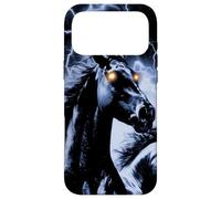 Carcasa para iPhone 17 Pro MAX Vintage Horse Lightning Retro 80s 90s Western Grunge Graphic