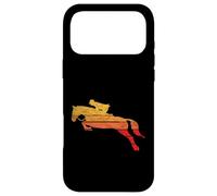 Carcasa para iPhone 17 Pro MAX Vintage Horse Rider Girl 80s Hunter Jumper