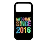 Carcasa para iPhone 17 Pro MAX Vintage Impresionante Desde 2016 10th Birthday Boy Girl My Décimo