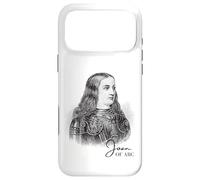 Carcasa para iPhone 17 Pro MAX Vintage Juana de Arco Retrato Guerrero católico Arte histórico