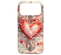 Carcasa para iPhone 17 Pro MAX Vintage Love Graphic Unique Coquette Decor Decorative Heart