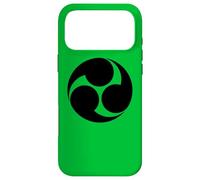 Carcasa para iPhone 17 Pro MAX Vintage Negro Kobayakawa Japón Mon Vector Art