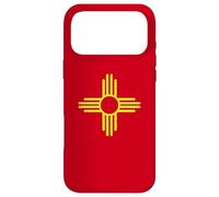 Carcasa para iPhone 17 Pro MAX Vintage New Mexico Flag Zia Sun Retro Distressed