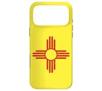 Carcasa para iPhone 17 Pro MAX Vintage New Mexico Flag Zia Sun Retro Distressed