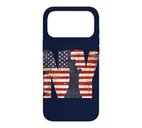 Carcasa para iPhone 17 Pro MAX Vintage New York City with USA Flag tee Shirt, New York City