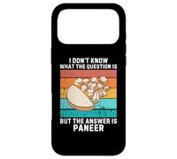 Carcasa para iPhone 17 Pro MAX Vintage No Sé La Pregunta Es La Respuesta Es Paneer