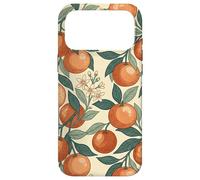 Carcasa para iPhone 17 Pro MAX Vintage Orange Fruit and Blossom Botanical Pattern