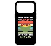 Carcasa para iPhone 17 Pro MAX Vintage Piensan Que Estoy Loco Pero Me Gusta Bravas Lover