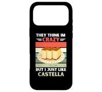 Carcasa para iPhone 17 Pro MAX Vintage Piensan Que Estoy Loco Pero Me Gusta Castella Lover