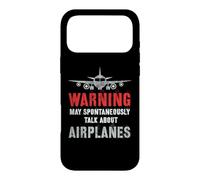 Carcasa para iPhone 17 Pro MAX Vintage Puedo Hablar Espontáneamente DE Aviones Modelo Fly