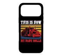 Carcasa para iPhone 17 Pro MAX Vintage Trucker This Is How My Baby Rolls Truck Driver