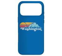 Carcasa para iPhone 17 Pro MAX Vintage Washington State Retro Distressed Mountains Graphic