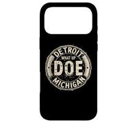 Carcasa para iPhone 17 Pro MAX Vintage What Up Doe en Detroit Michigan
